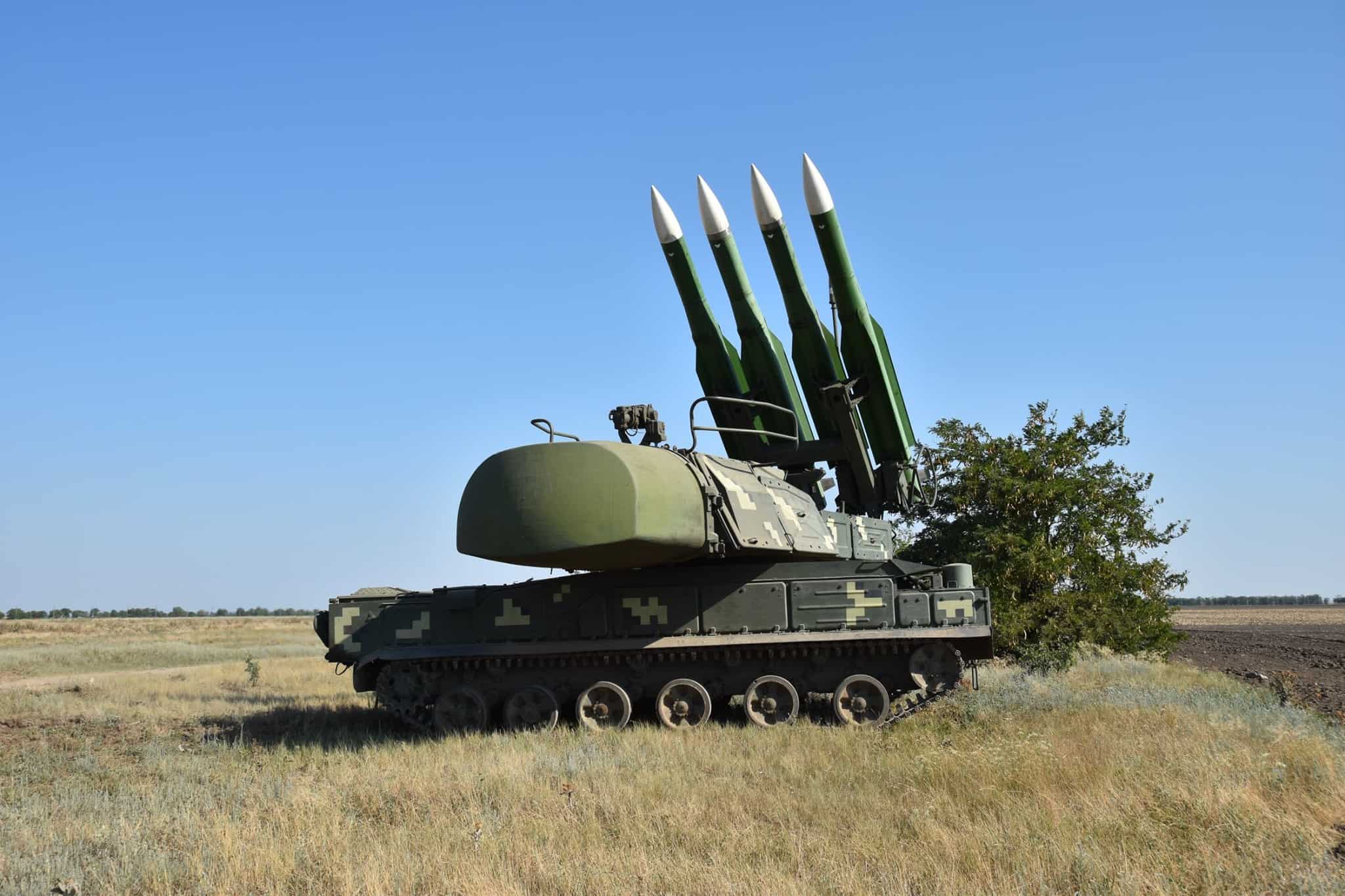 Ukraiński system obrony powietrznej „Buk-M1” skutecznie zniszczył kolejny obiekt lotniczy (wideo)