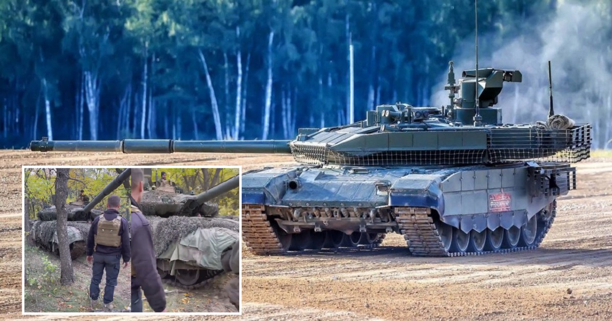 Najbardziej zaawansowany rosyjski czołg bojowy T-90M "Proryw" wszedł do służby w armii ukraińskiej