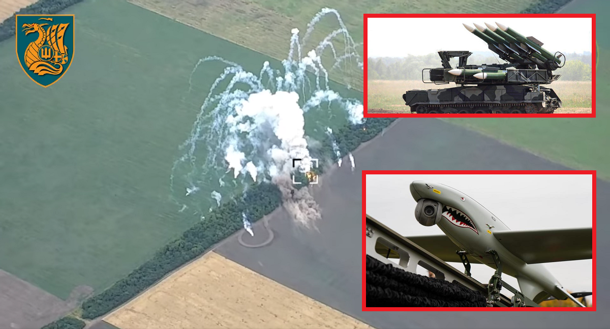 Ukraiński dron SHARK o wartości około 100 000 dolarów pomógł zniszczyć rosyjski system rakiet ziemia-powietrze Buk-M2 o wartości 100 milionów dolarów.