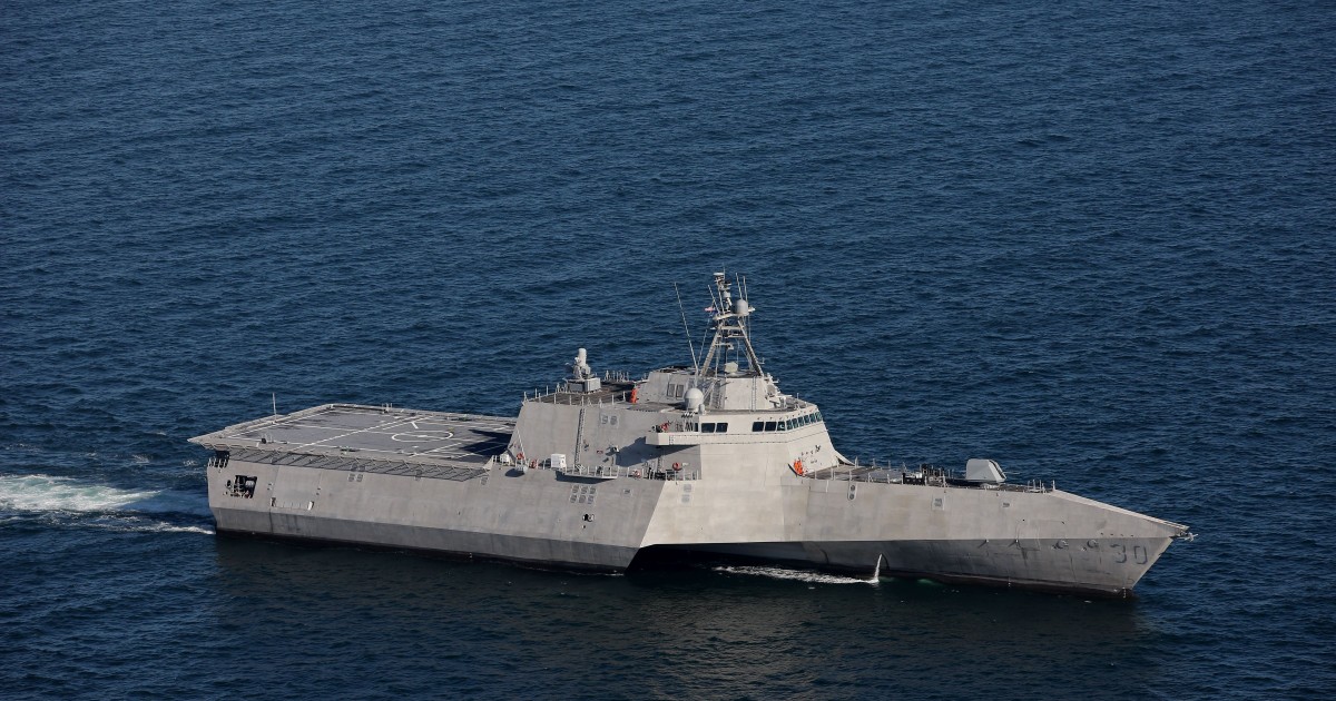 USS Canberra (LCS-30) stał się pierwszym okrętem US Navy w historii, który został oddany do użytku w Australii.