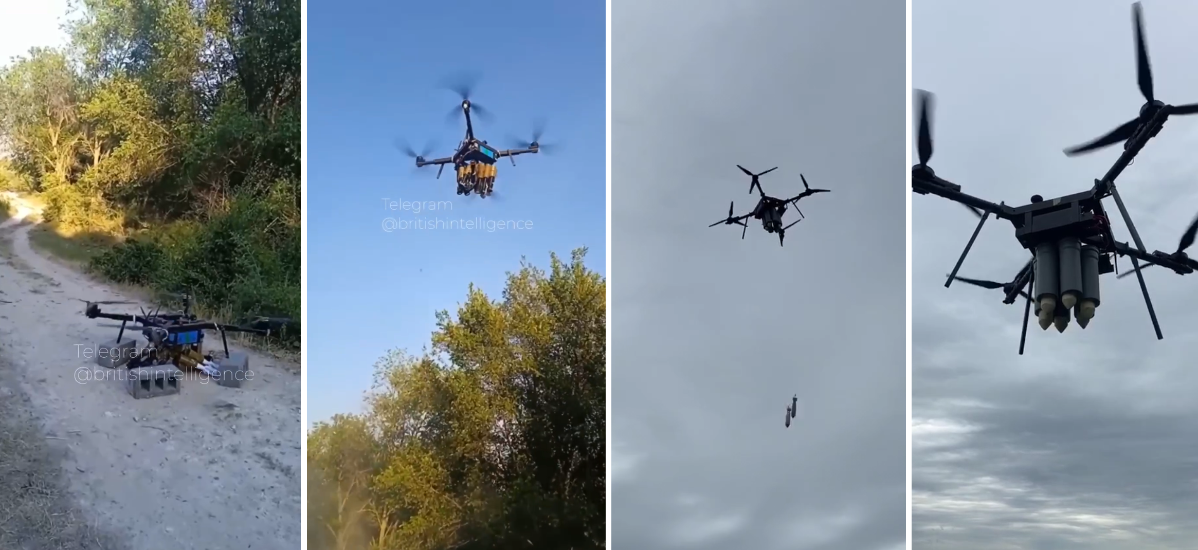 APU pokazało dwa drony, które mogą przenosić dużo amunicji