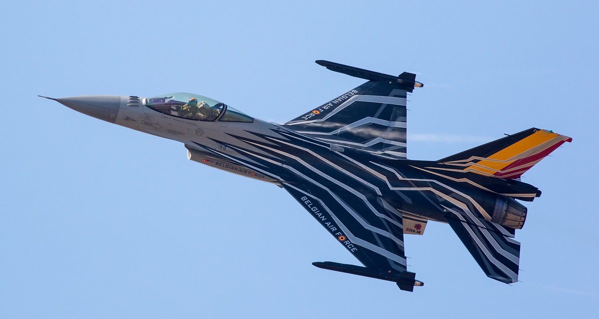 Belgia nie przekaże Ukrainie myśliwców F-16 Fighting Falcon, pomimo zbliżającej się dostawy samolotów piątej generacji F-35 Lightning II.