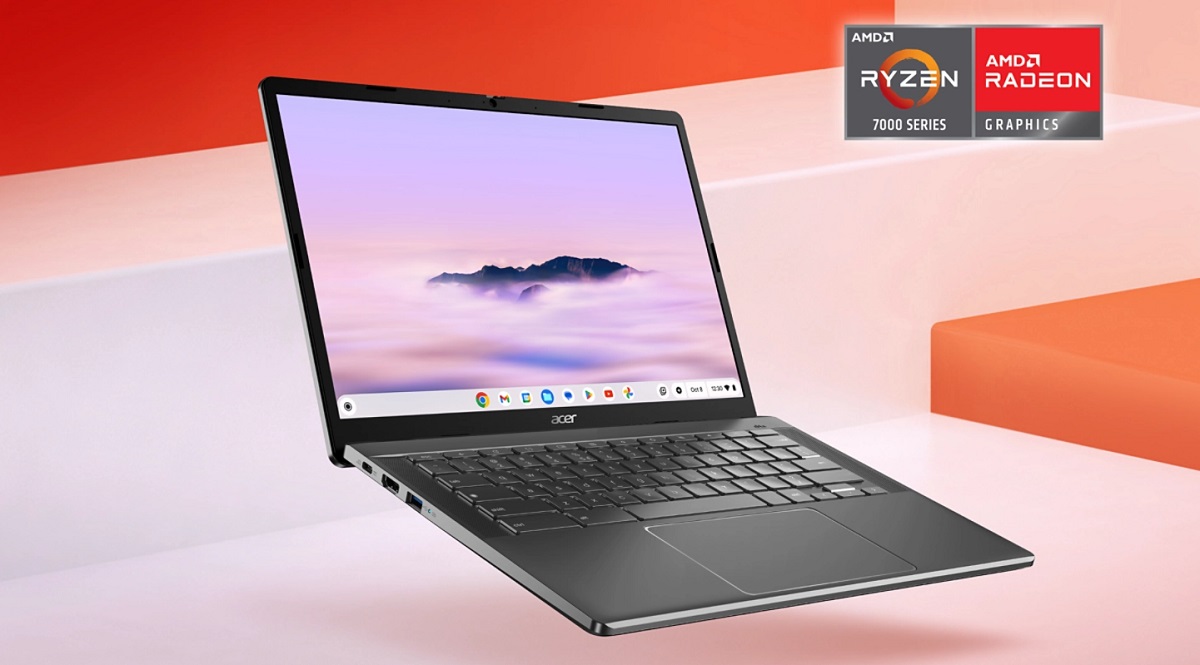 Acer Chromebook Plus 514 - układ AMD Ryzen 7000, grafika RDN 2 i do 12 godzin pracy na baterii w cenie od 399 USD