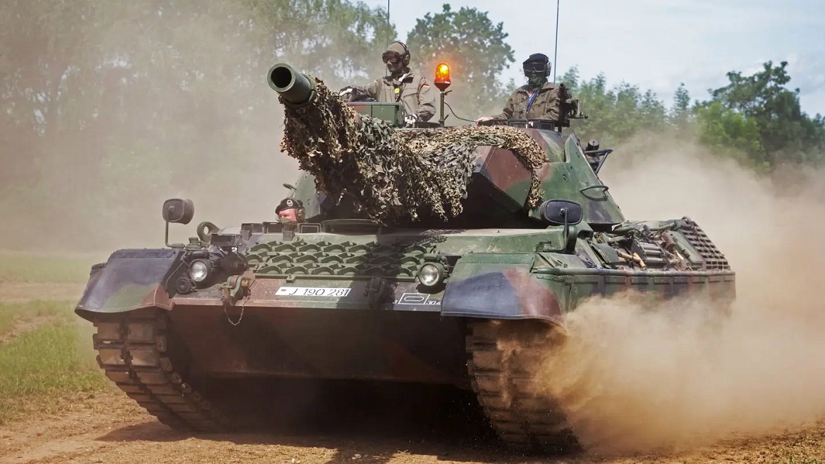10 czołgów Leopard 1A5, radar TRML-4D i 16 dronów VECTOR - Niemcy ogłosiły nowy pakiet pomocowy dla Ukrainy