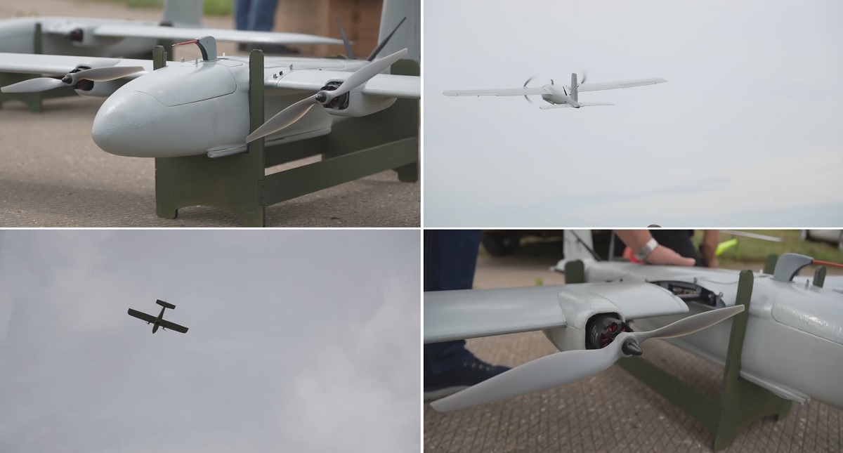 Ukraina stworzyła drona zwiadowczego "Schedryk", który może osiągać prędkość do 150 km/h.