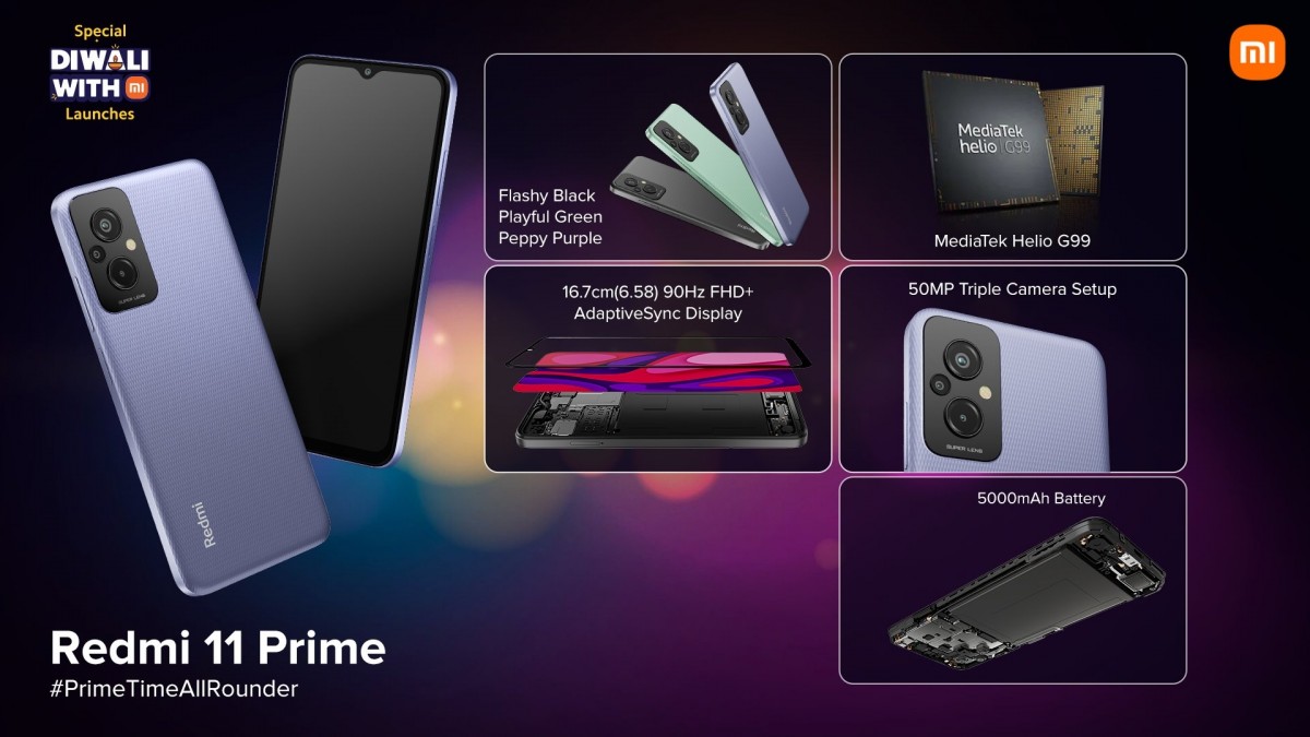 Redmi 11 Prime - Helio G99, ekran 90 Hz, Android 12 i MIUI 13 już od 165 USD