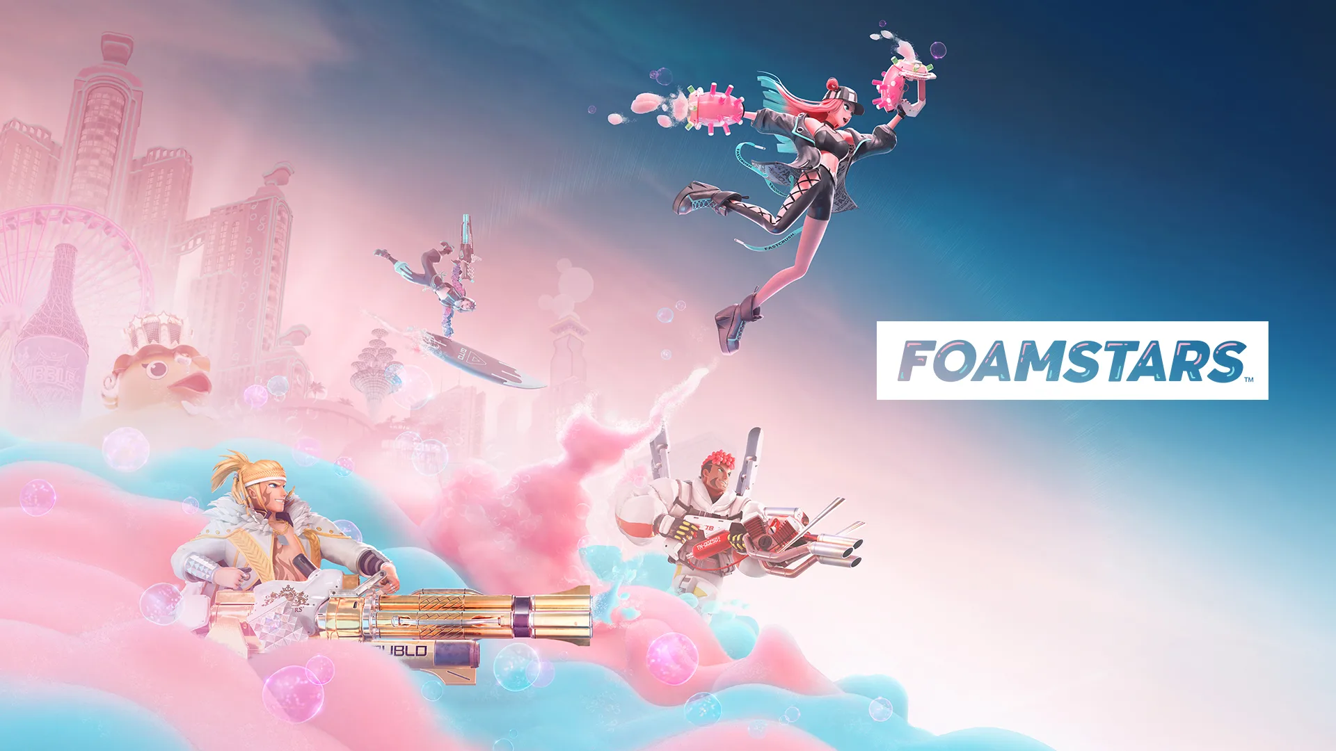 Square Enix zapowiada strzelankę 4 vs 4 Foamstars na PlayStation