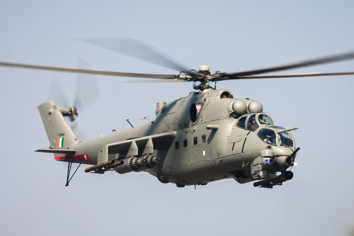 Wojska Obrony Terytorialnej zniszczyły rosyjski śmigłowiec Mi-35M za pomocą Igla MANPADS