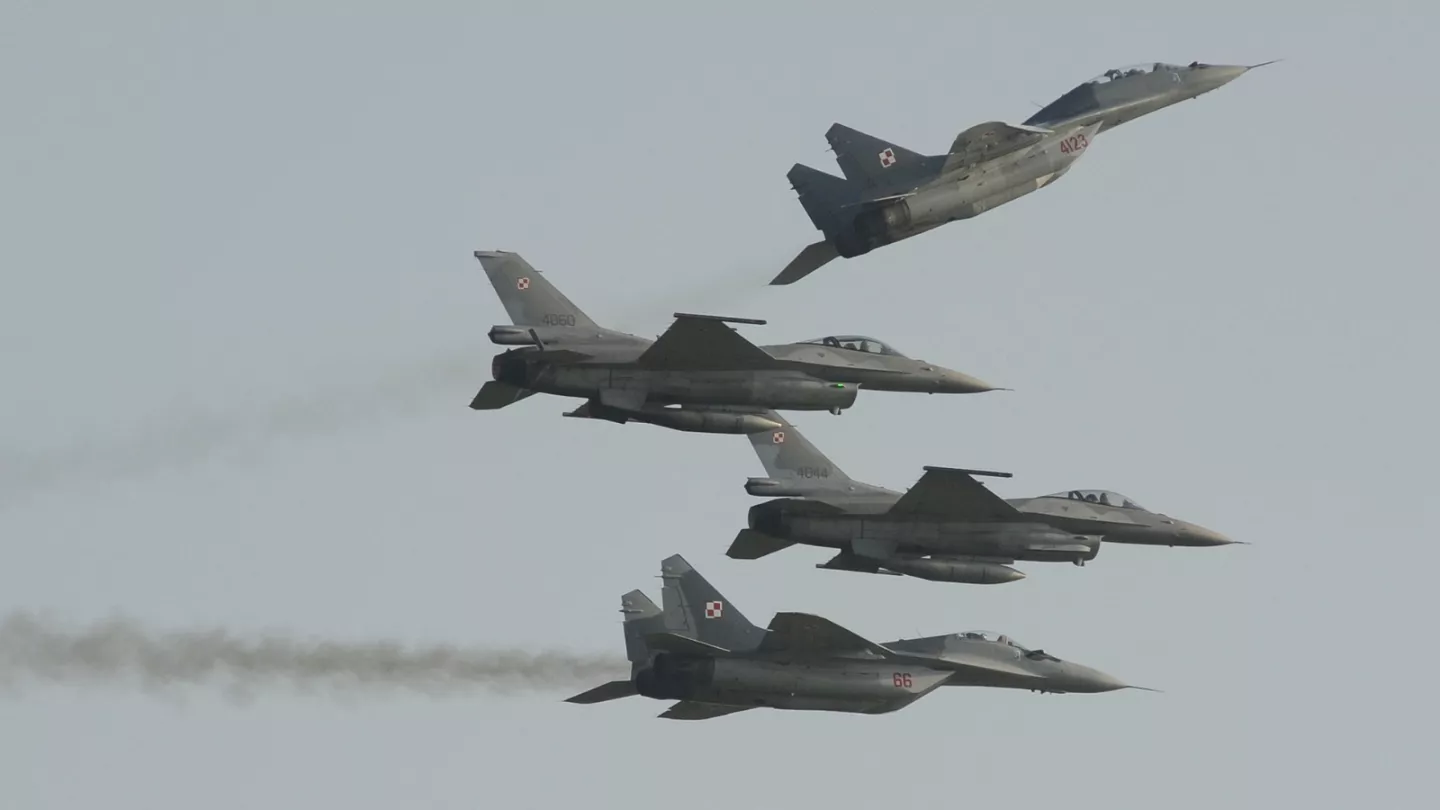 Polska przekazuje ukraińskim siłom powietrznym 10 myśliwców MiG-29 produkcji radzieckiej