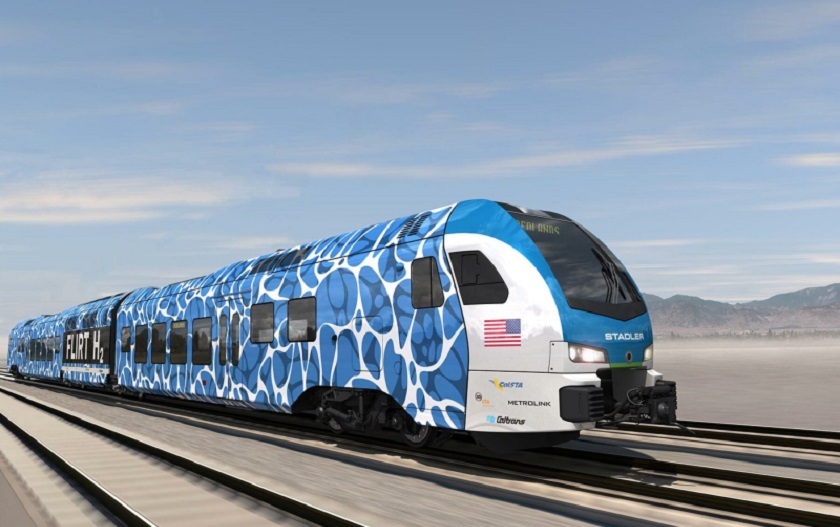 USA uruchomią pierwszy w kraju pociąg pasażerski napędzany wodorem w 2024 r.