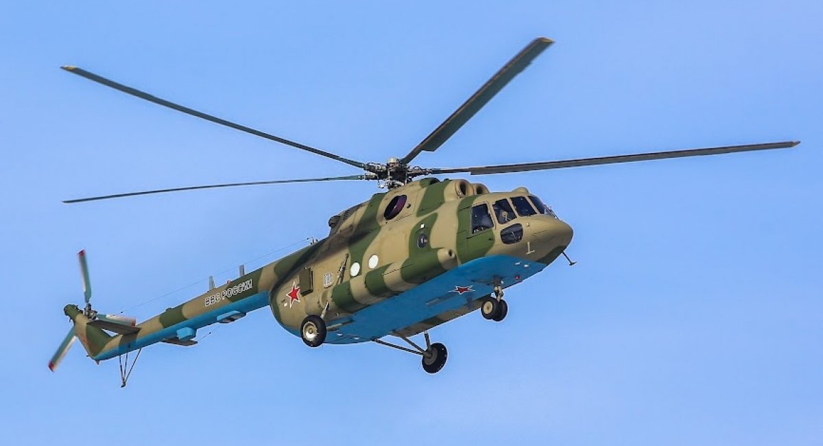 Dwa rzadkie śmigłowce wojny elektronicznej Mi-8MTPR-1 zestrzelone w rosyjskiej przestrzeni powietrznej