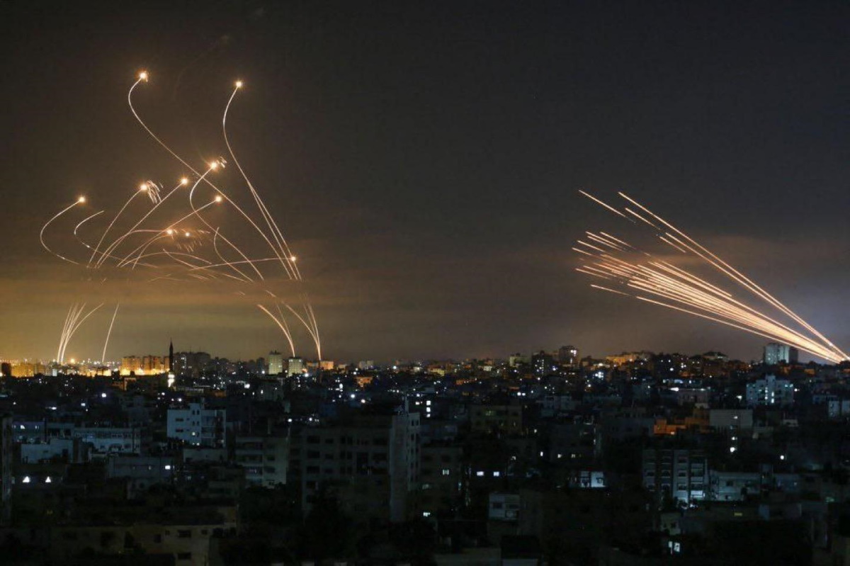 Iron Dome zestrzelił 97% z 580 pocisków wystrzelonych ze Strefy Gazy - najwyższy wskaźnik w historii systemu obrony powietrznej