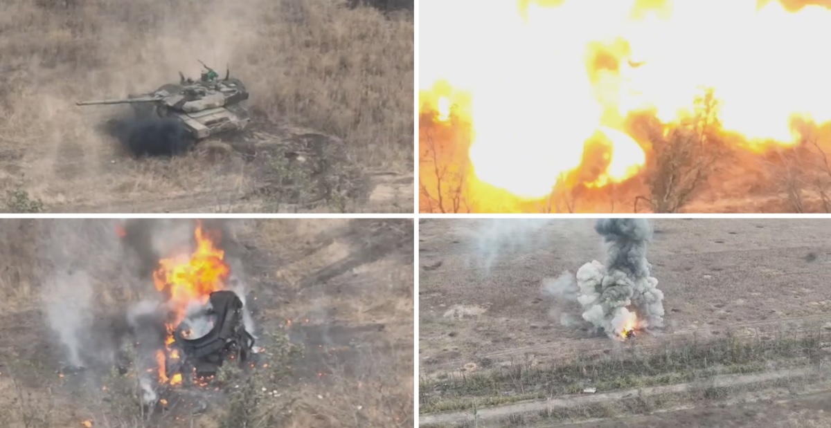 Ukraińskie Siły Zbrojne zademonstrowały najbardziej spektakularne zniszczenie zmodernizowanego rosyjskiego czołgu T-90M "Breakthrough" wartego nawet 4,5 miliona dolarów.