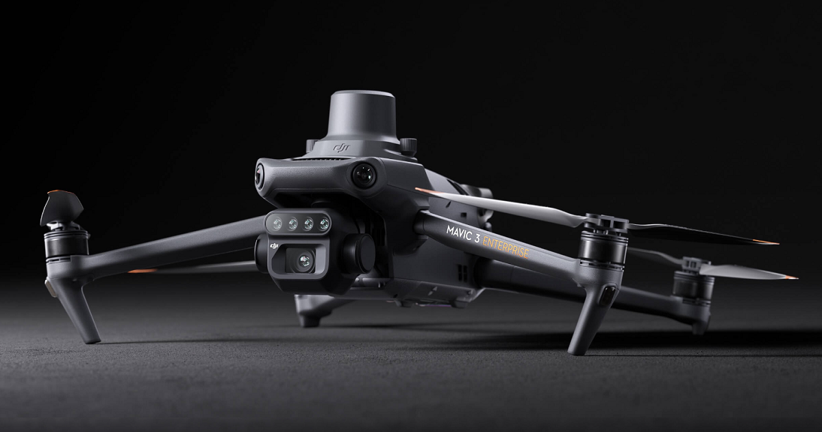 DJI niespodziewanie odsłania quadcopter Mavic 3M z czujnikami wielospektralnymi i pięcioma kamerami
