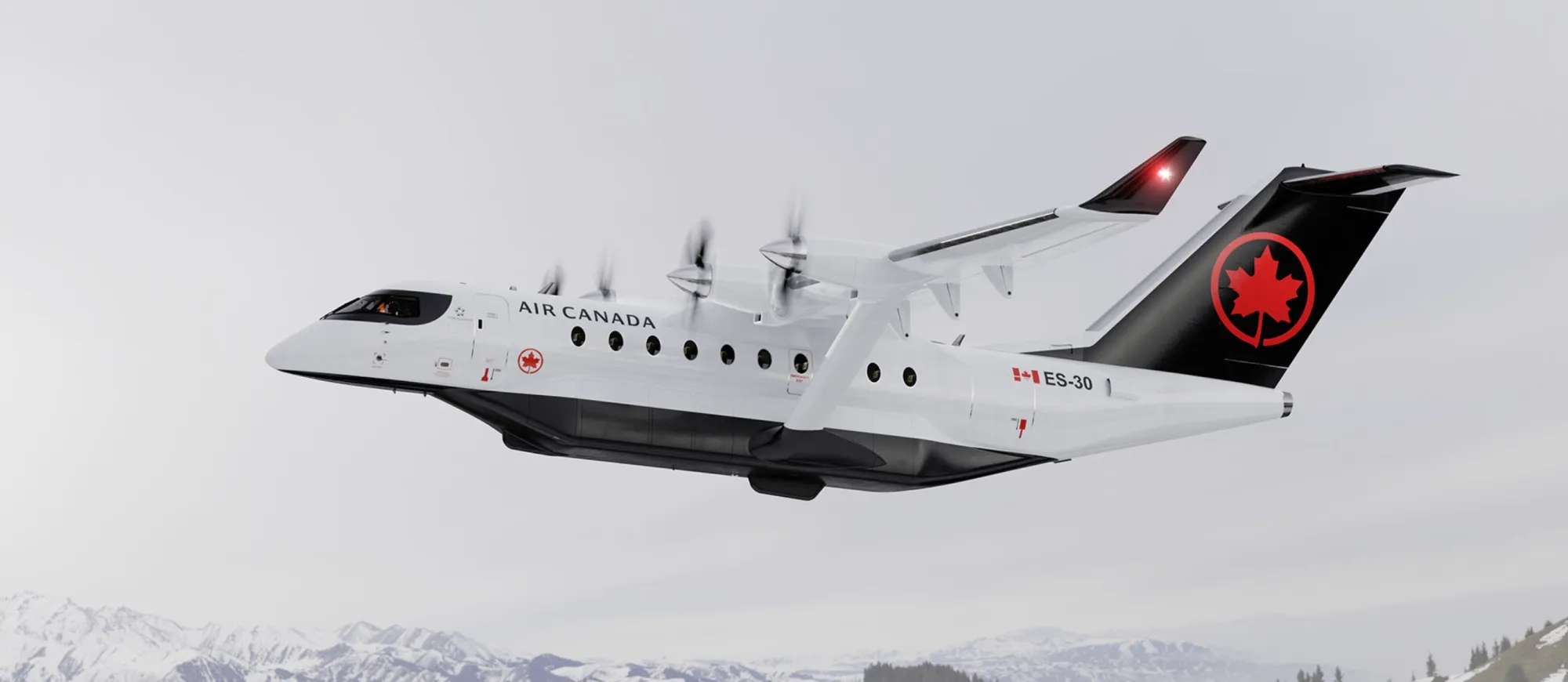 Heart Aerospace prezentuje elektryczny samolot ES-30, pozyskuje 10 000 000 dolarów i otrzymuje zamówienie na 30 samolotów dla Air Canada