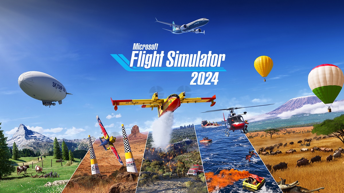 Rzut oka w niebo: oficjalna grafika Microsoft Flight Simulator 2024 zaprezentowana