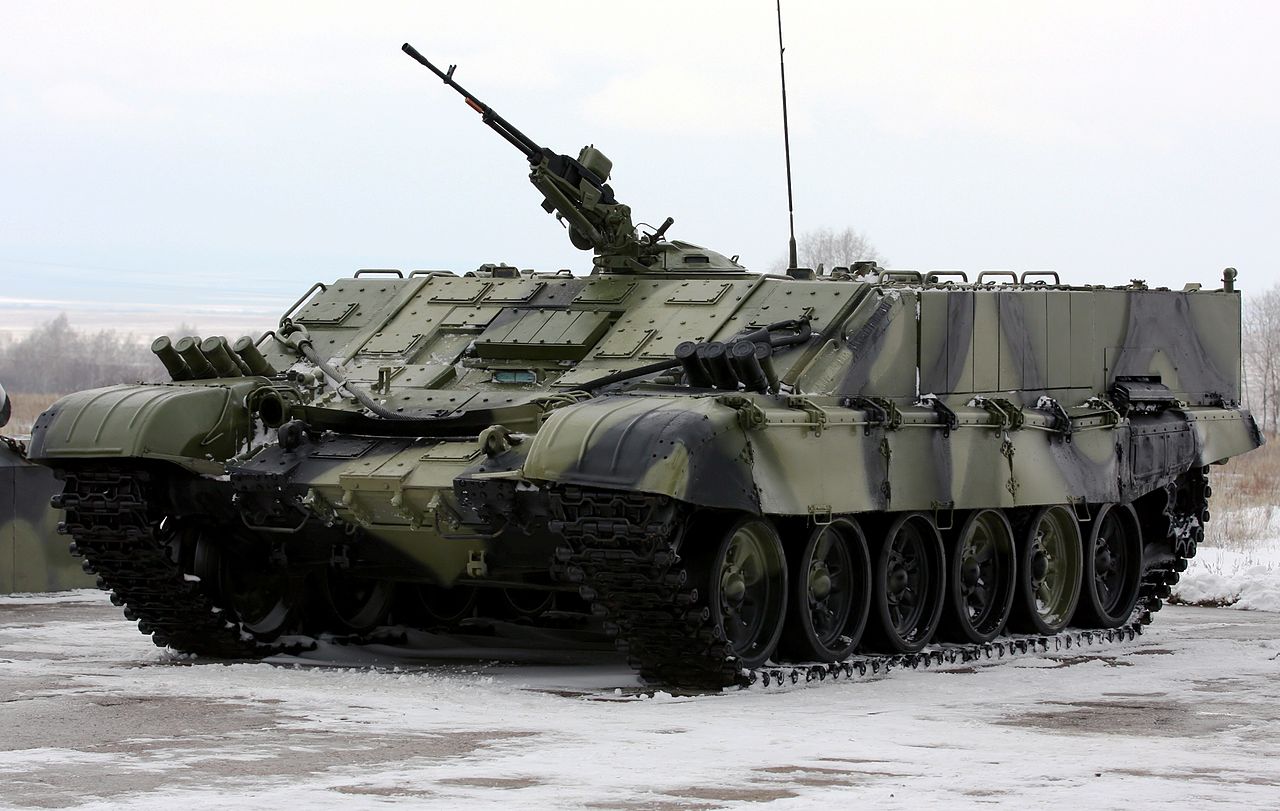Siły Zbrojne Ukrainy zniszczyły bardzo rzadki ciężki pojazd bojowy miotaczy ognia BMO-T