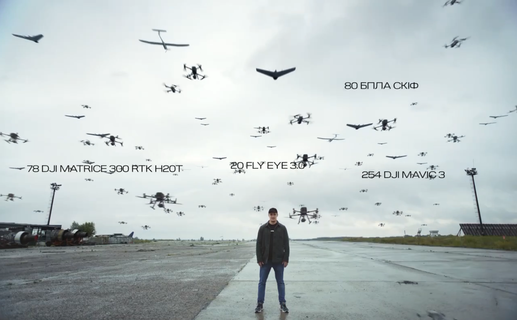 20 FlyEye, 78 DJI Matrice 300 RTK, 80 SKIF i 254 DJI Mavic 3 - Projekt Drone Army kupił 472 drony dla Sił Zbrojnych Ukrainy