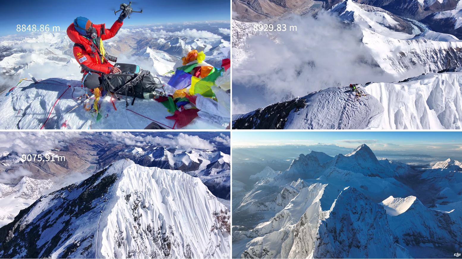 DJI Mavic 3 nakręcił spektakularne wideo z wysokości 9233 m