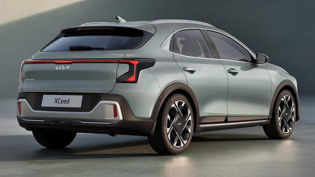 Kia XCeed widok z tyłu