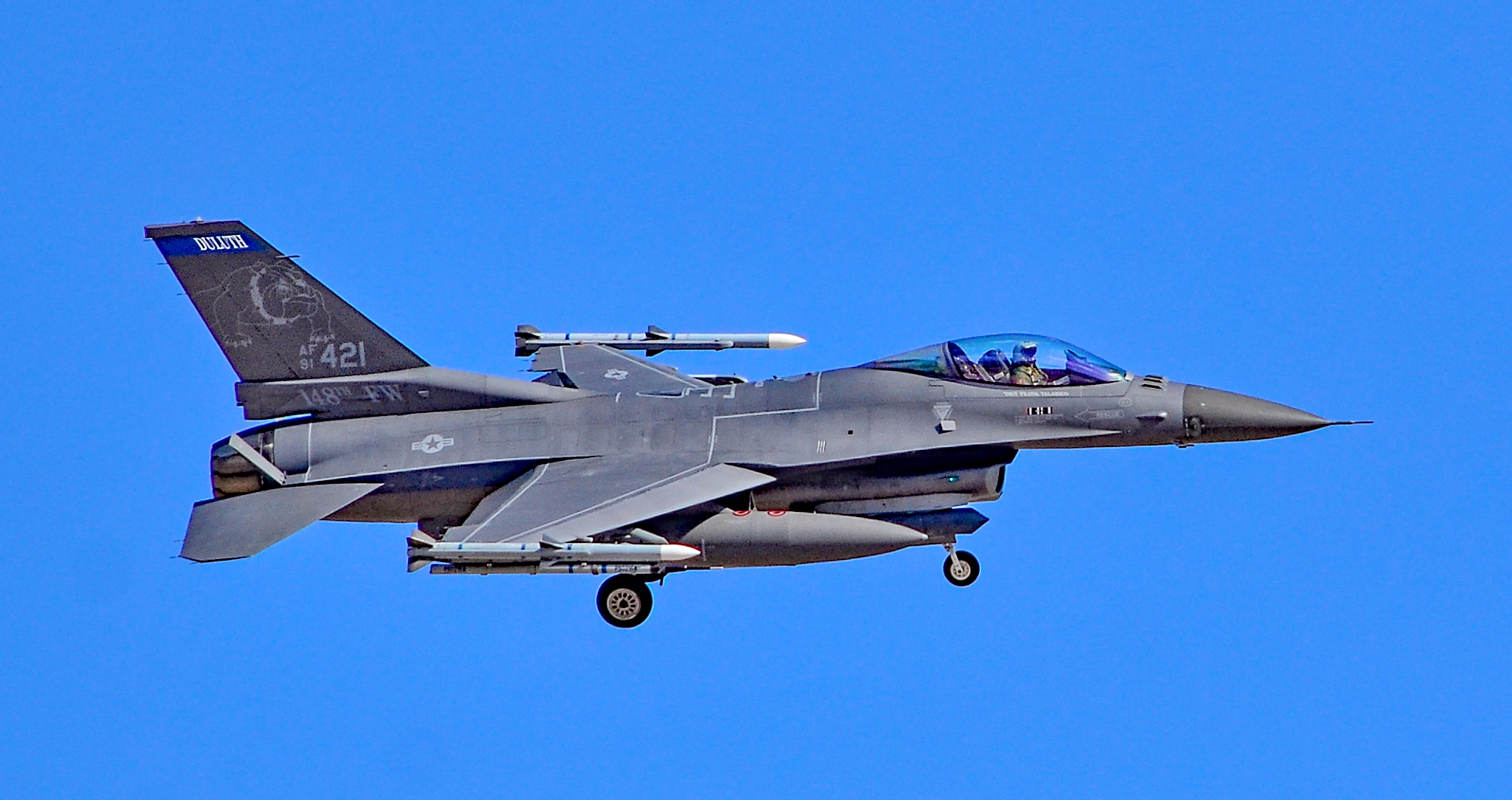 Gwardia Narodowa Lotnictwa Minnesoty zmodernizowała swoje myśliwce F-16 o najnowsze radary AESA