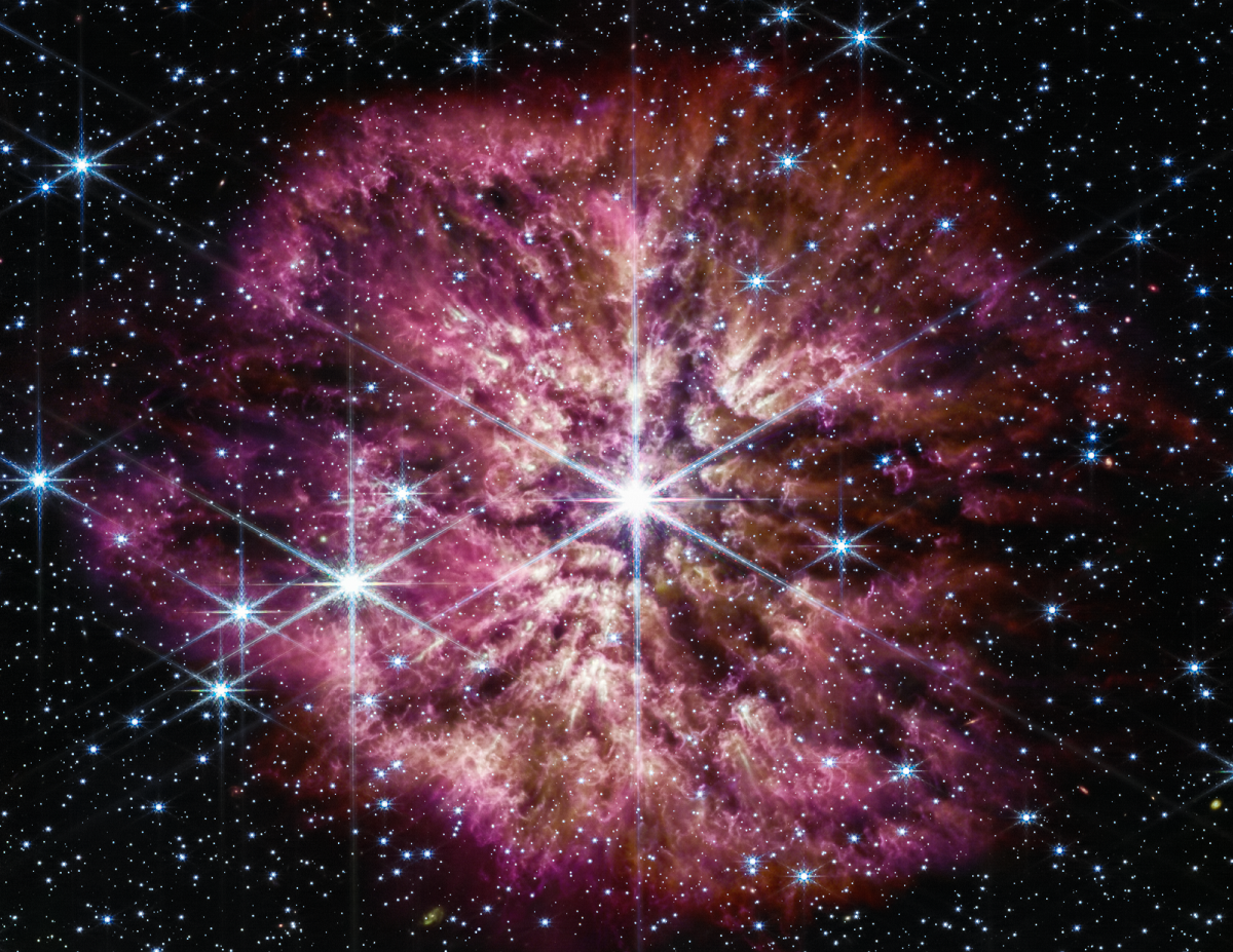 James Webb przesłał najrzadsze zdjęcie gwiazdy, która przejdzie supernową