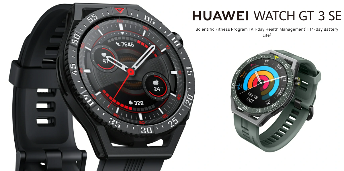 Kosztujący 200 euro smartwatch Huawei Watch GT 3 SE trafia do sprzedaży w Europie