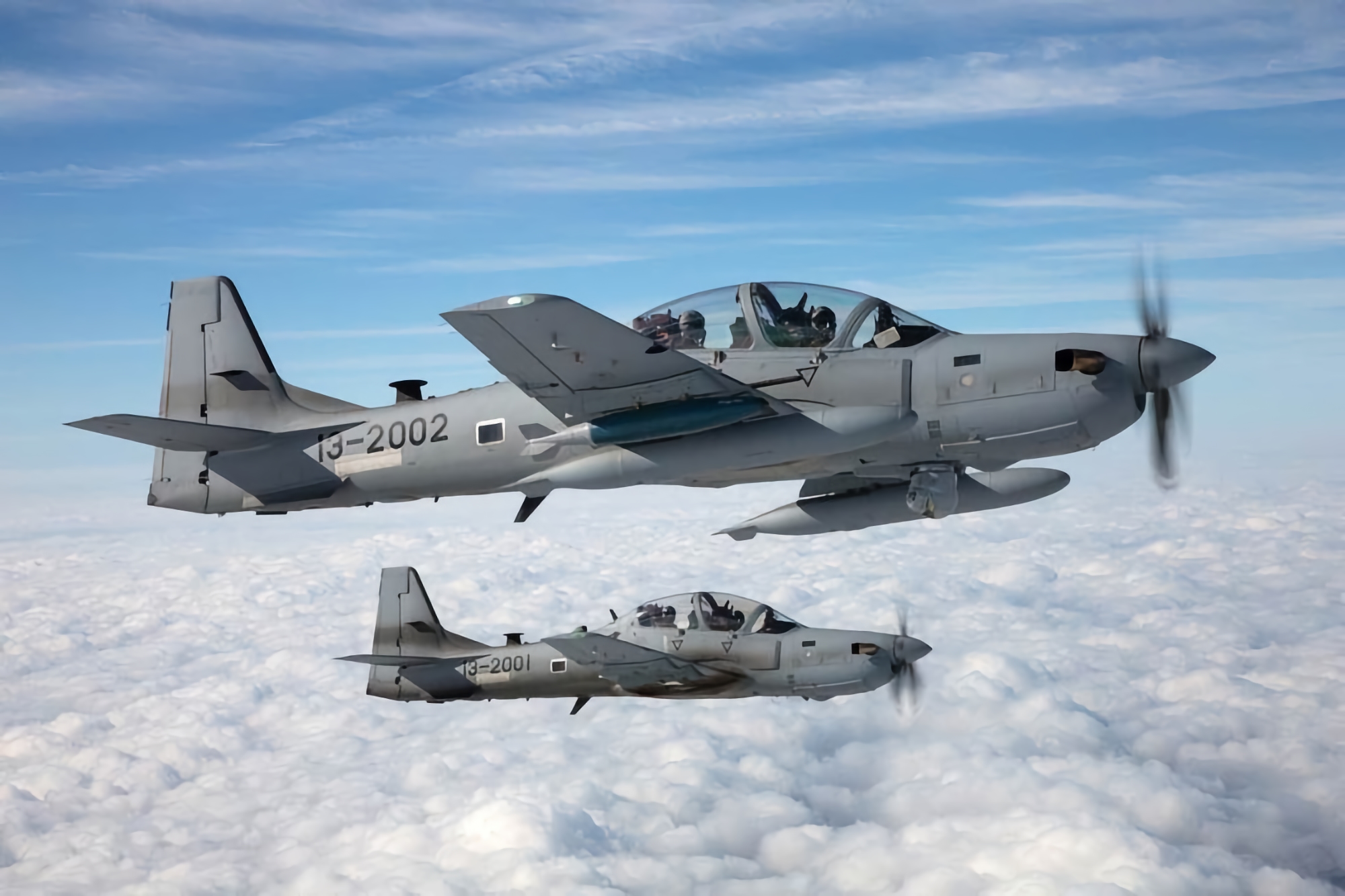 Stany Zjednoczone są gotowe do przekazania partnerom samolotów szturmowych A-29 Super Tucano i AT-6 Wolverine