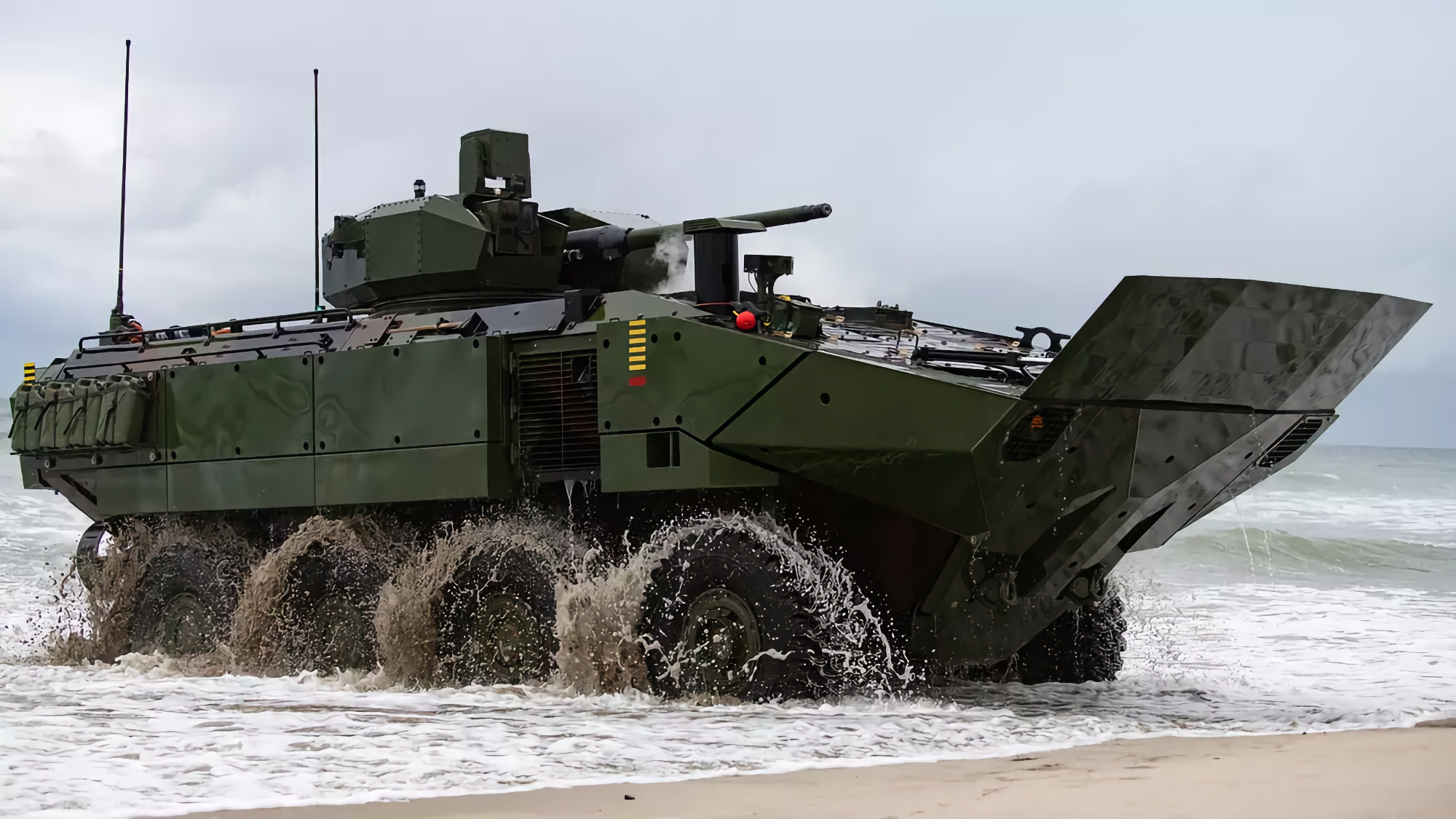 US Marine Corps zamówił opancerzone transportery opancerzone ACV-30, kwota kontraktu to 88 000 000 USD