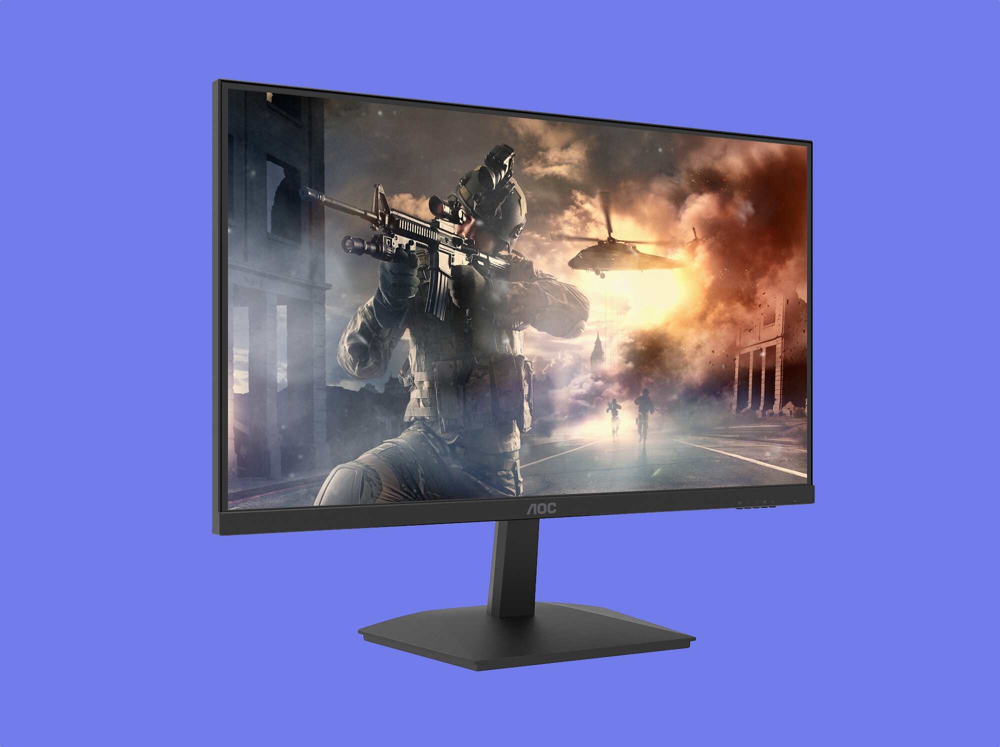 AOC 24G15N: monitor do gier z ekranem FHD i częstotliwością odświeżania 180 Hz