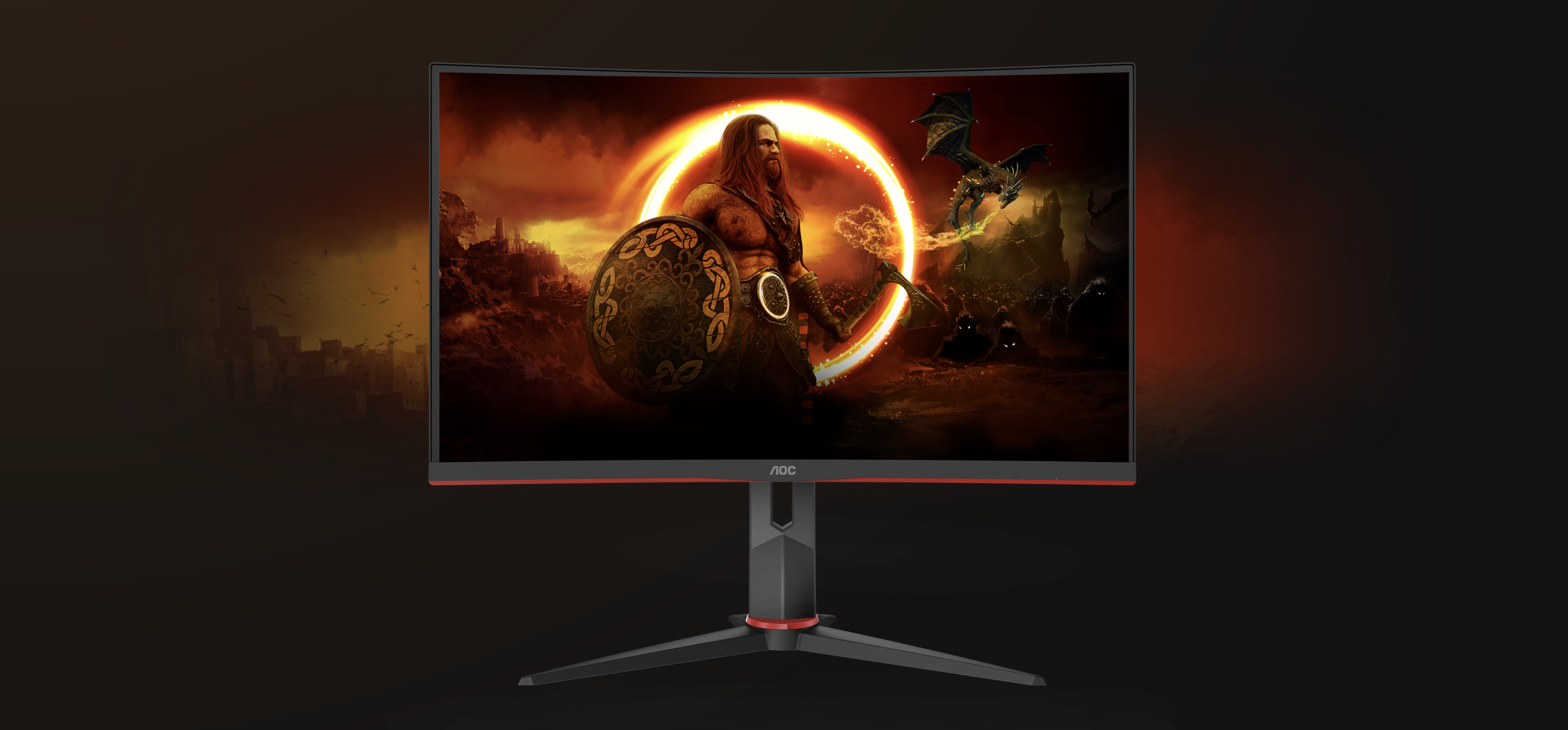 AOC AGON CG27G2S/BK: monitor do gier z zakrzywionym ekranem i częstotliwością odświeżania 165 Hz