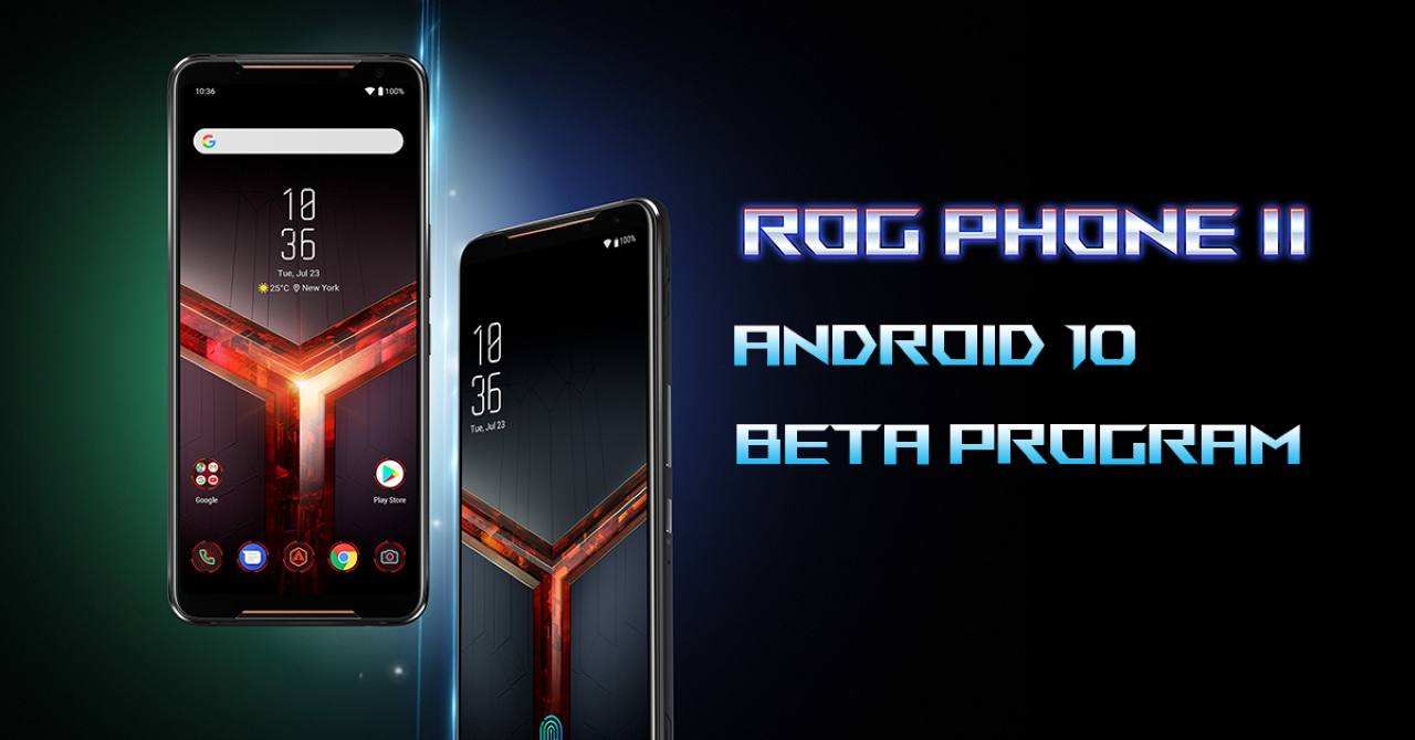 ASUS zyskuje ochotników do testowania Androida 10 na smartfonie do gier ROG Phone 2