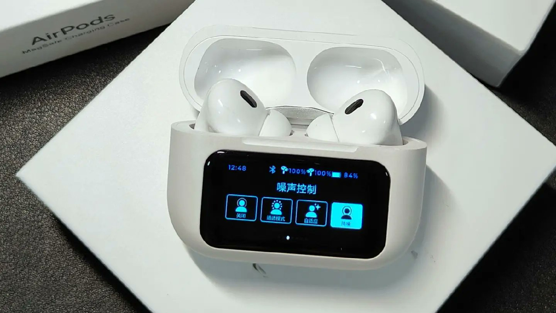 Apple nie mogło tego zrobić - zrobili to Chińczycy: stworzono fałszywe słuchawki AirPods z wyświetlaczem OLED