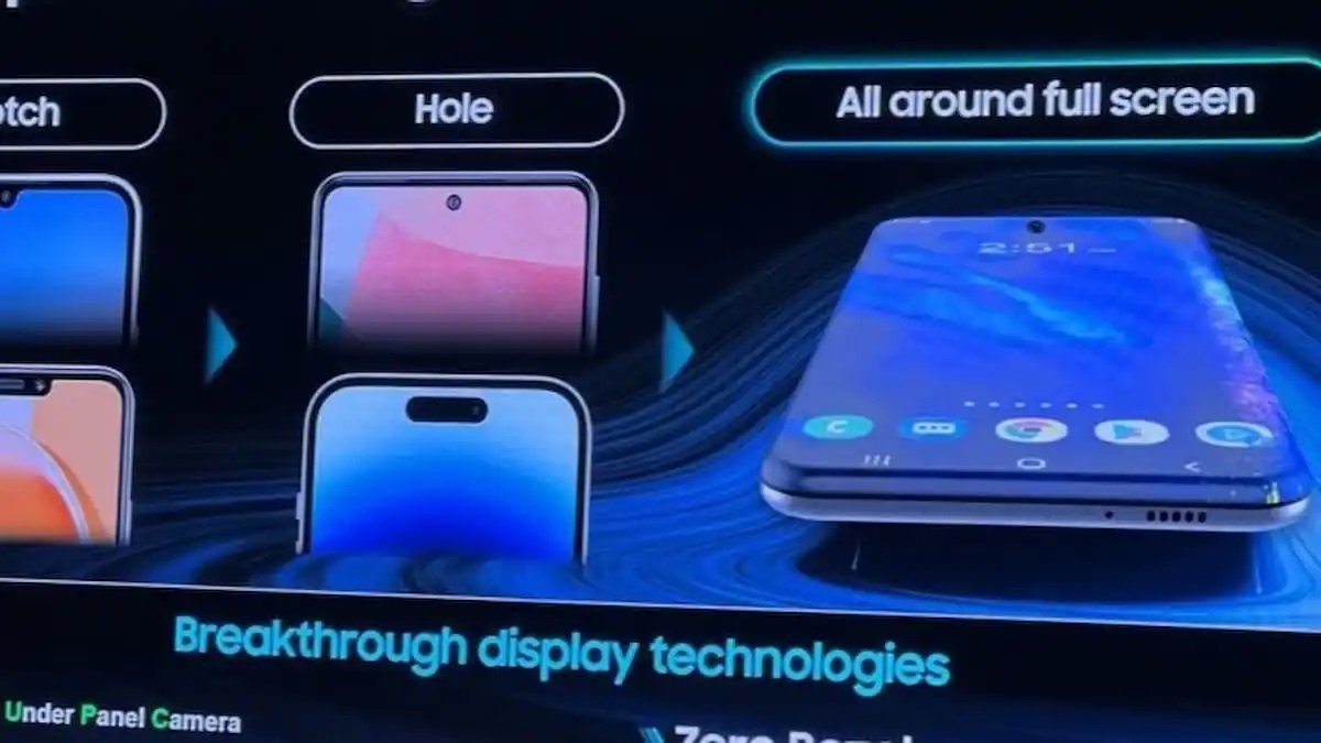 Samsung zaprezentował pierwszy w pełni bezramkowy wyświetlacz OLED dla smartfonów
