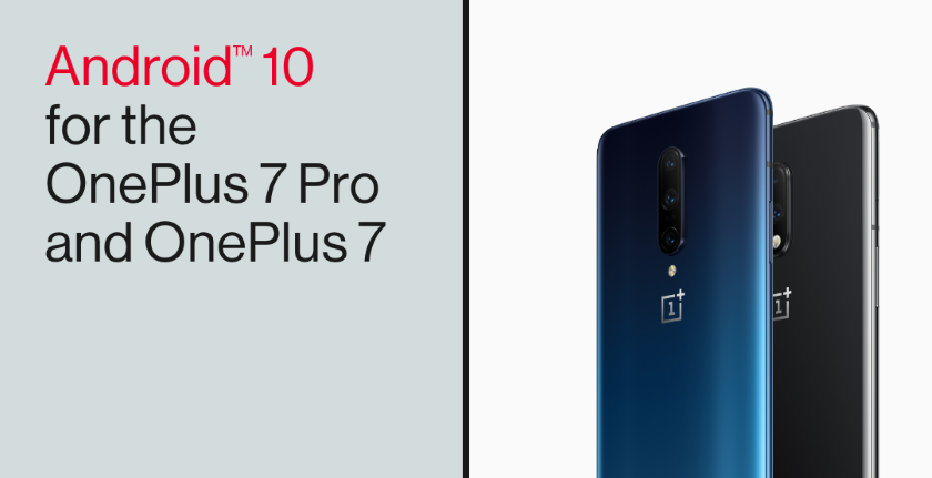 OnePlus wydała stabilną wersję Androida 10 z powłoką OxygenOS 10 dla  OnePlus 7 i OnePlus 7 Pro