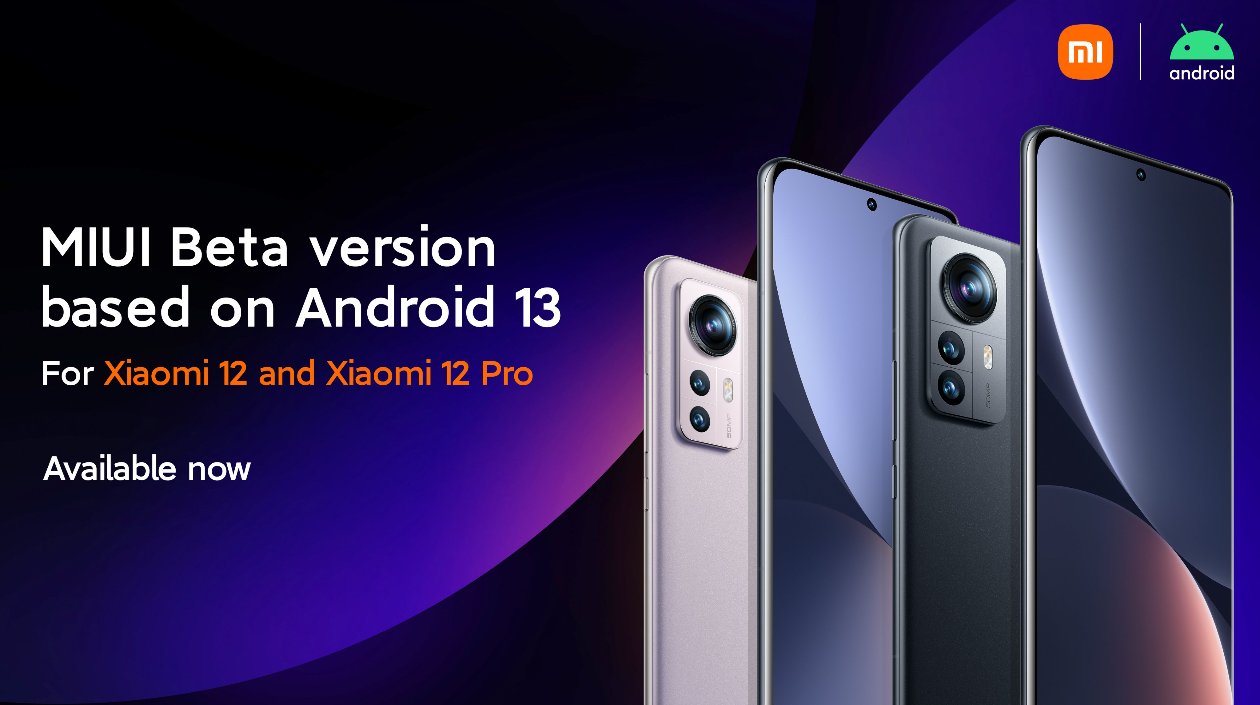 Xiaomi 12 i Xiaomi 12 Pro otrzymują MIUI 13 beta na podstawie Androida 13