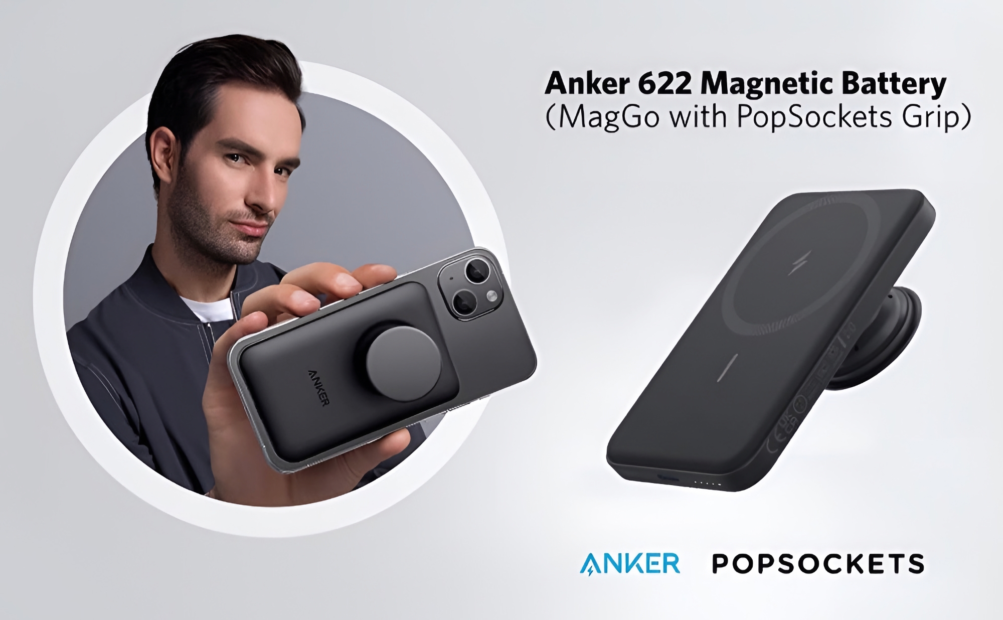 Anker 622 Magnetyczna bateria: 5000mAh MagSafe bateria z PopSockets dla iPhone 12, iPhone 13 i iPhone 14 na 30 dolarów taniej