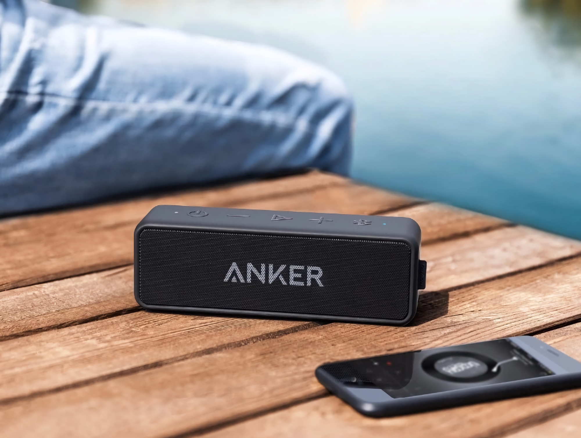 Anker Soundcore 2 12-watowy głośnik bezprzewodowy z ochroną przed wodą i do 24 godzin pracy na baterii na sprzedaż na AliExpress za 35 dolarów