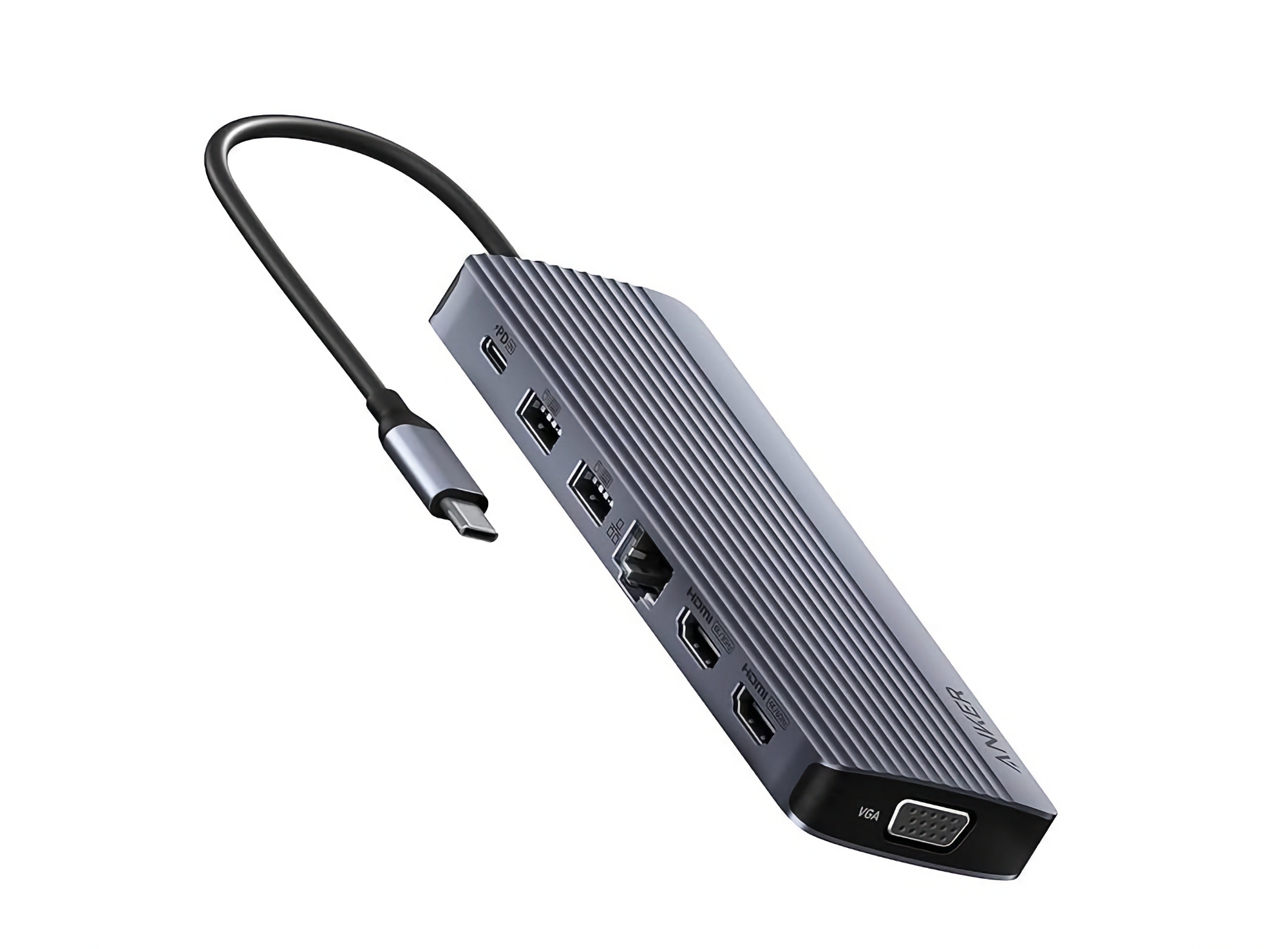 Firma Anker wprowadziła na rynek europejski hub USB-C (14-w-1) z obsługą do 3 monitorów w cenie 79 euro.