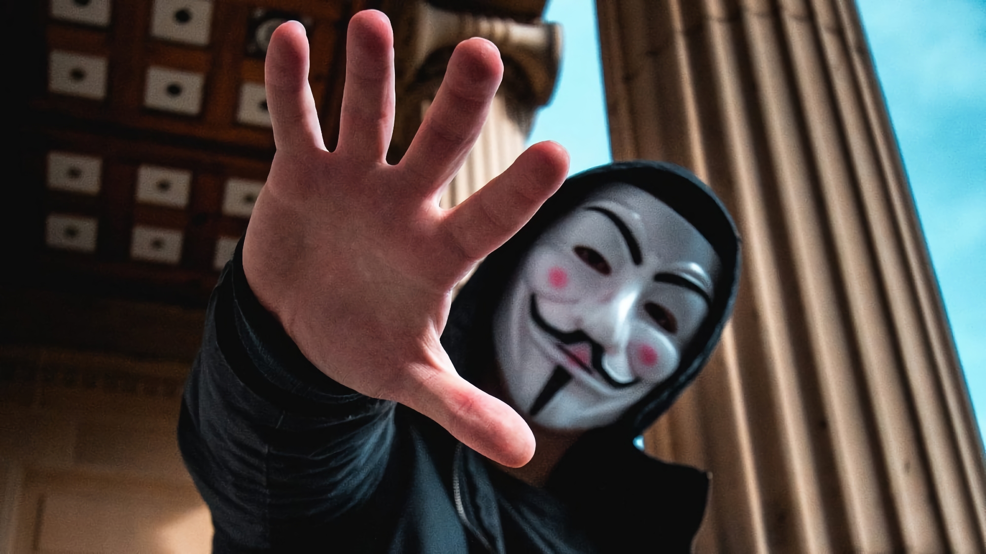 Anonim został zhakowany przez firmę zajmującą się poszukiwaniem geograficznym Gazpromu