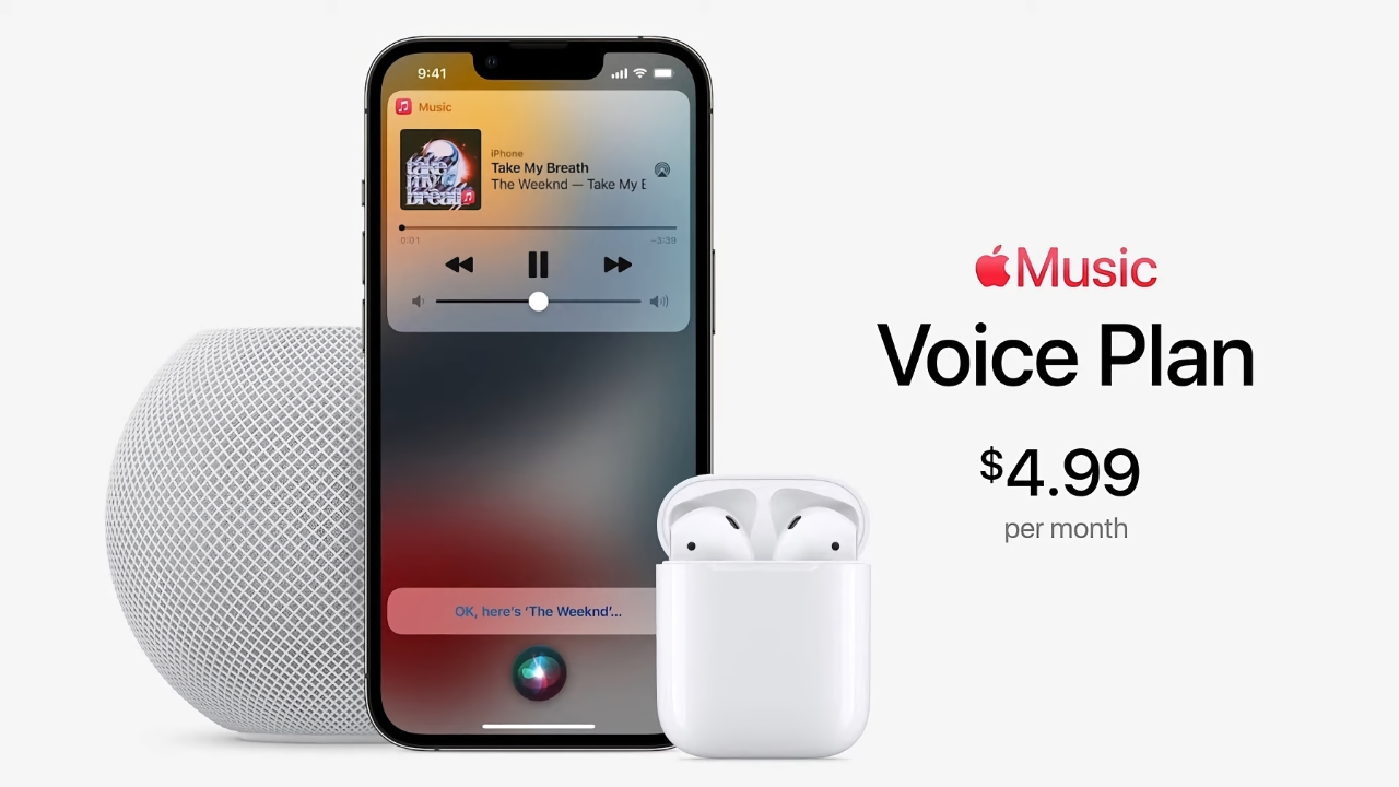 Voice Plan: nowy plan Apple Music za 4,99 USD miesięcznie, który pozwala kontrolować muzykę za pomocą Siri