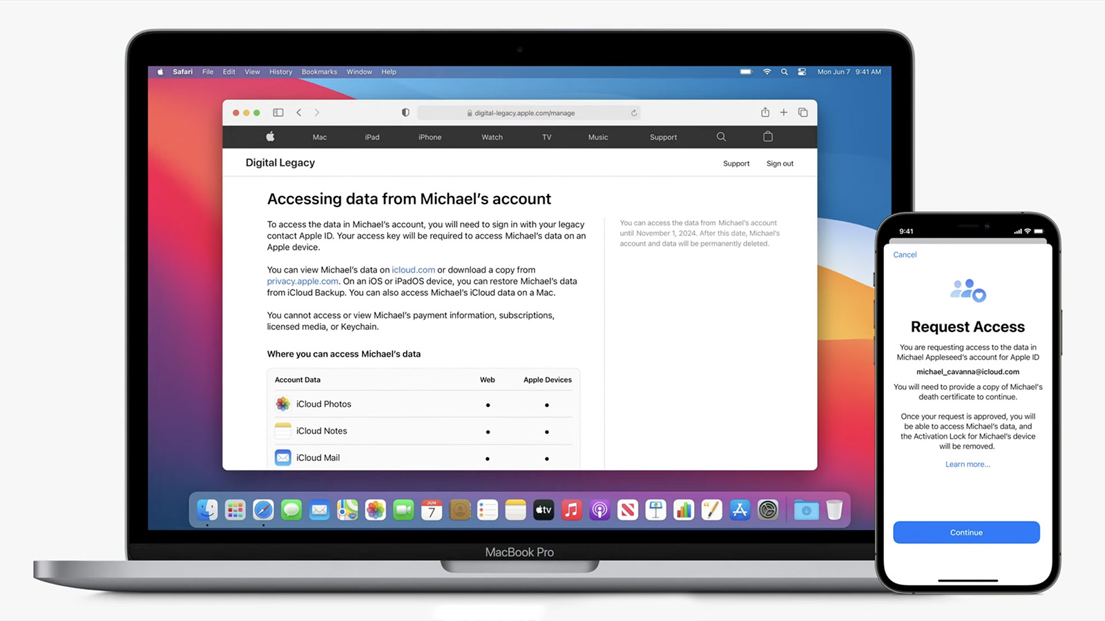 "Cyfrowe dziedzictwo": Apple dodaje w becie iOS 15.2 funkcję Digital Legacy, dzięki której można zapisać swoje dane w przypadku śmierci