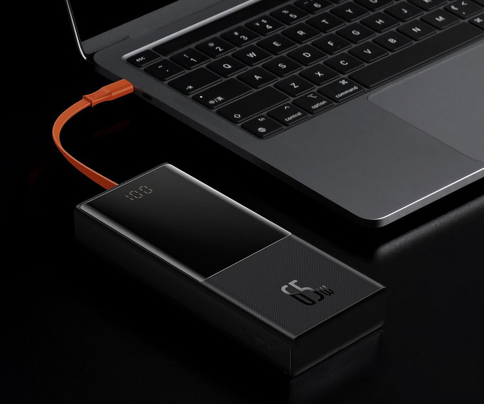 Bateria Baseus 20 000 mAh o mocy 65 W z wbudowanym kablem USB-C jest dostępna na Amazon z 17% zniżką