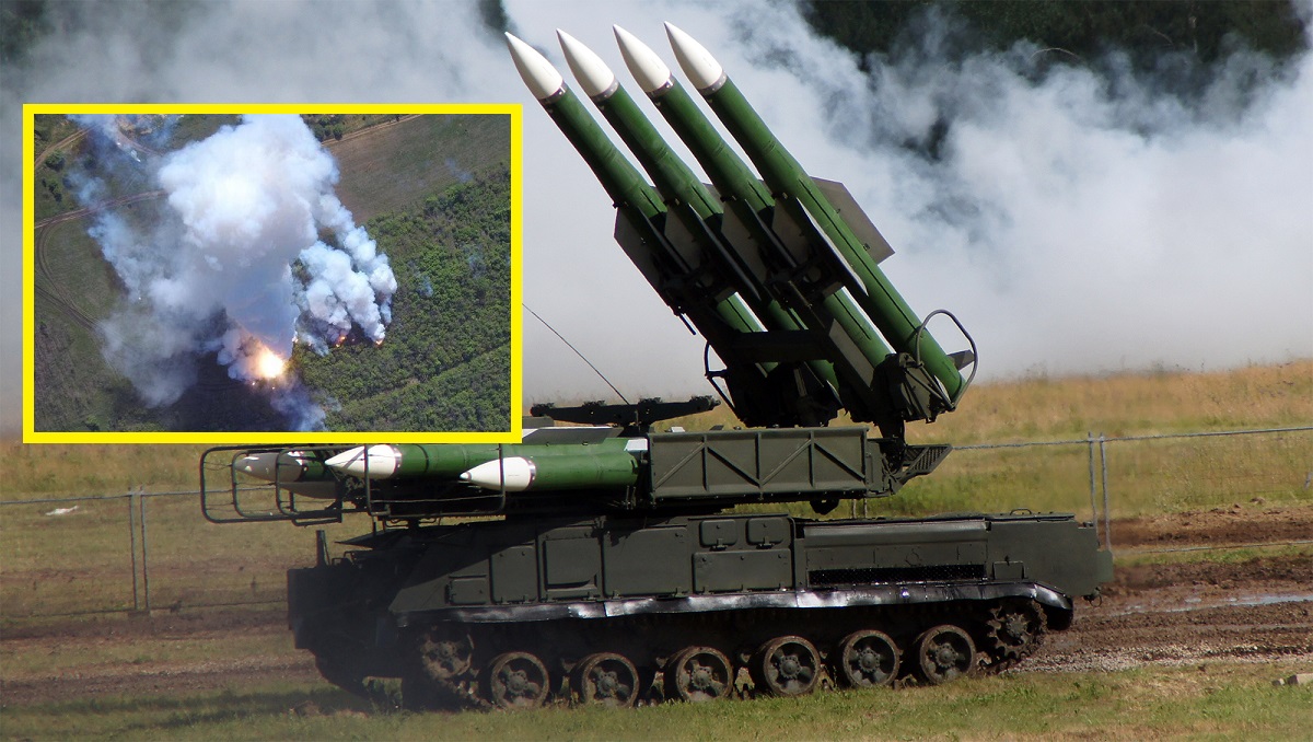 Ukraińskie Siły Zbrojne zademonstrowały zniszczenie rosyjskiego systemu rakiet ziemia-powietrze SA-11 Gadfly za pomocą systemu rakietowego HIMARS