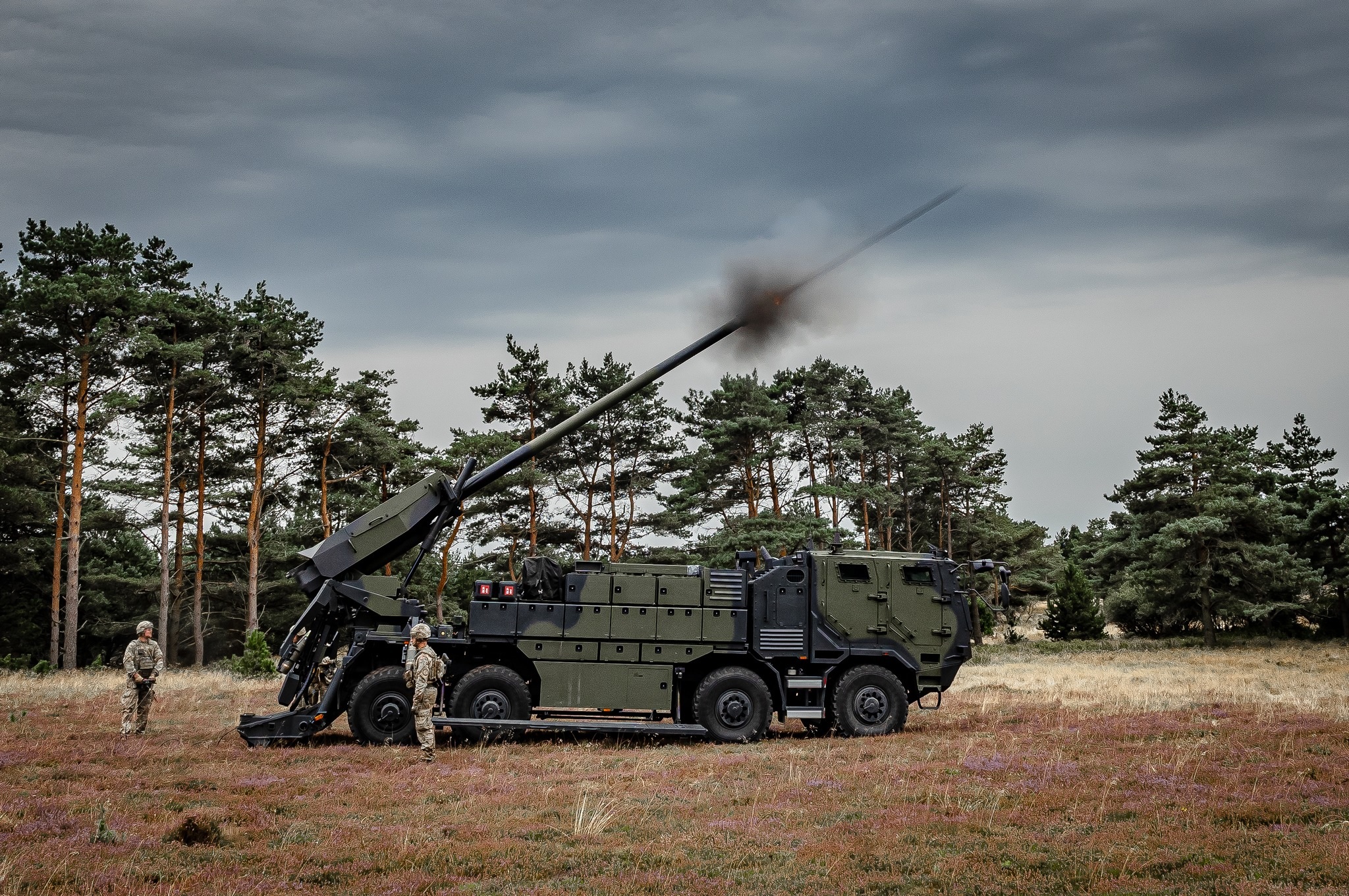 Siły Zbrojne Ukrainy prezentują duńską wersję CAESAR SAU opartą na podwoziu Tatry 815-7 (wideo)