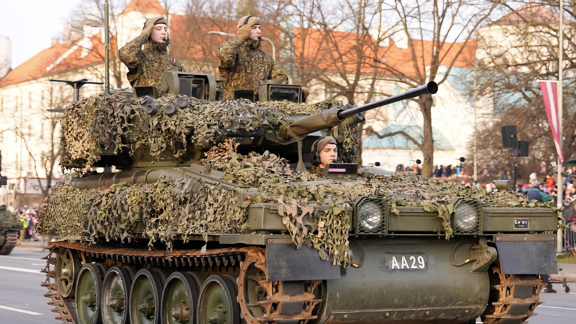 Łotwa przekaże Ukrainie pojazdy opancerzone z rodziny CVR(T)