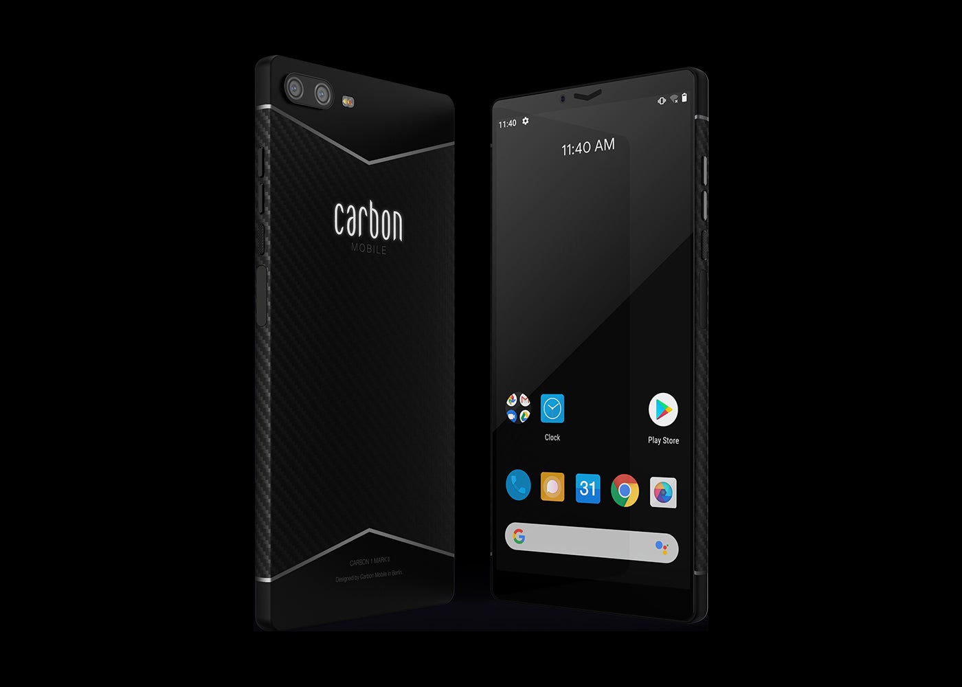 Carbon 1 Mark II - pierwszy na świecie smartfon z obudową z włókna węglowego, która waży zaledwie 125 g
