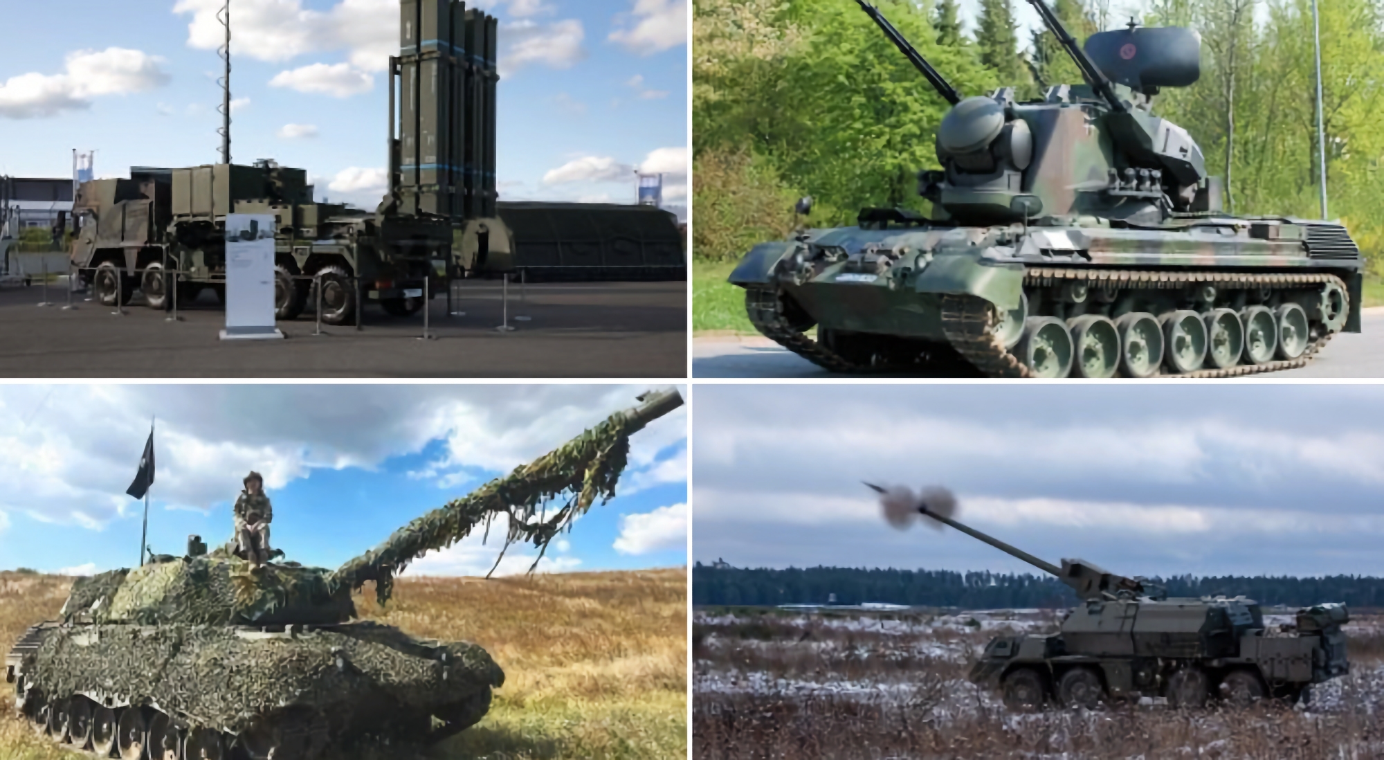 SAM-y IRIS-T SLM, czołgi Leopard 1A5, BMP Marder i inna broń: Niemcy ujawniły, co planują przekazać Ukrainie w 2024 r. w wysokości 7,5 mld euro.