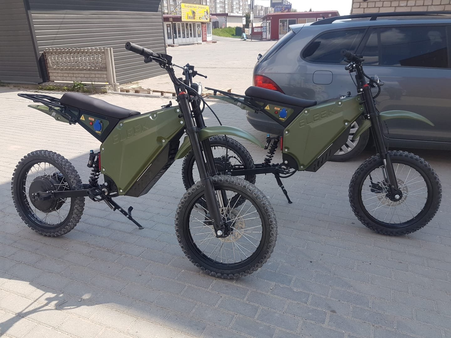 Ukraińskie wojsko używa na froncie rowerów elektrycznych ELEEK Atom