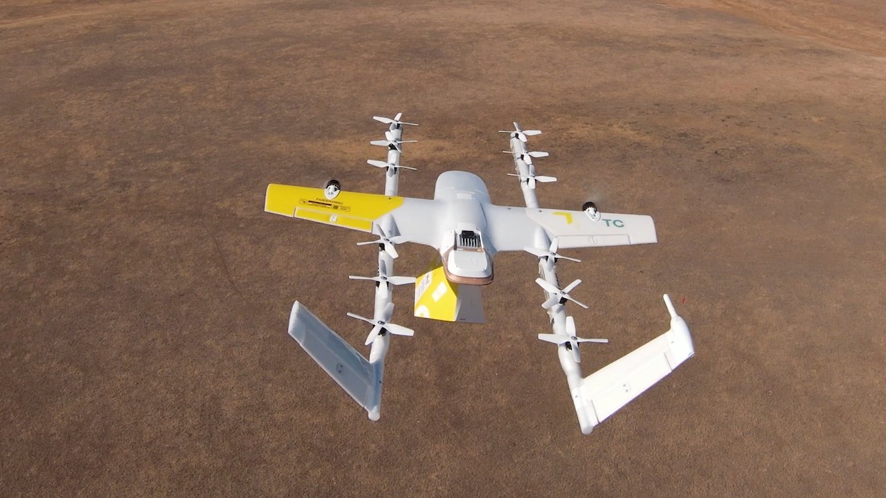 Drony Wing będą zbierać towary do dostawy prosto z dachów sklepów [wideo]
